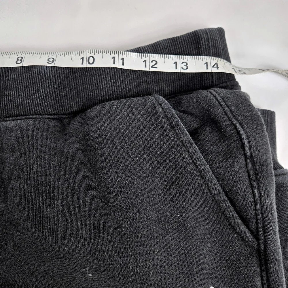 FILA Sweatpants‎ Joggers Black Cotton Blend Logo Athleisure Medium Running Cross